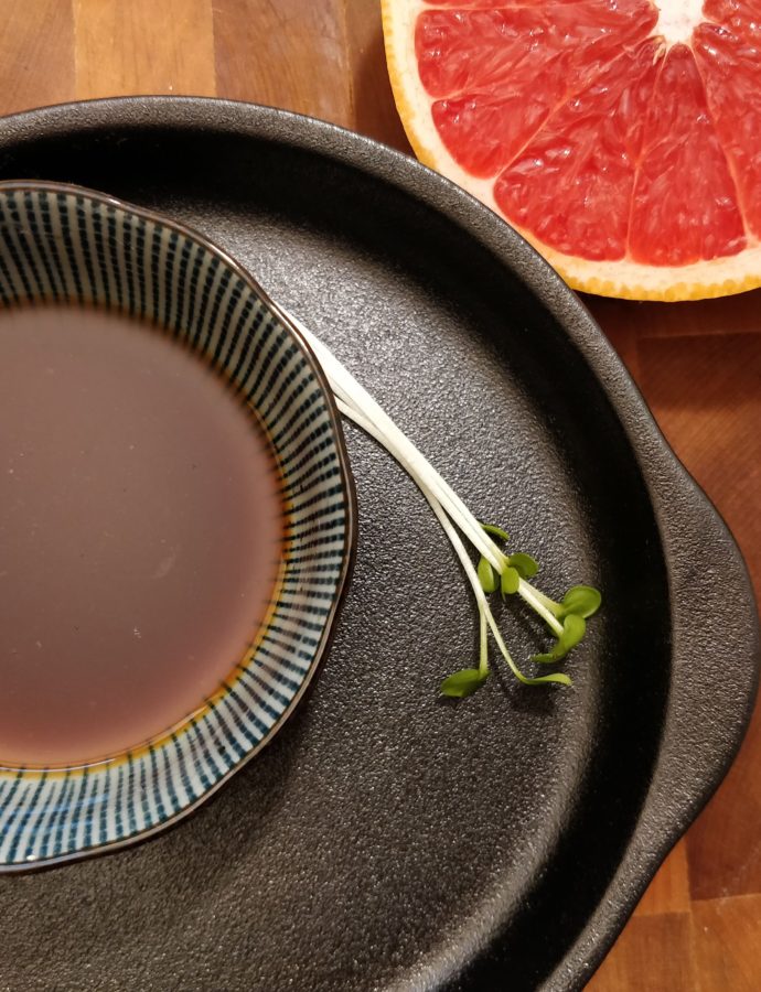 Grapefruit Ponzu (グレープフルーツポン酢)
