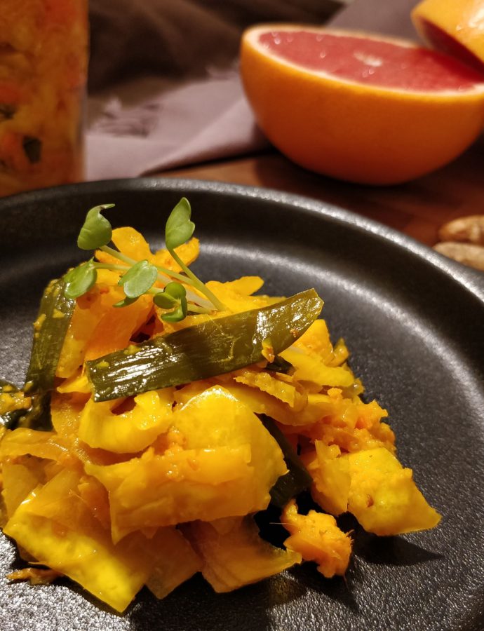Grapefruit Turmeric Kraut