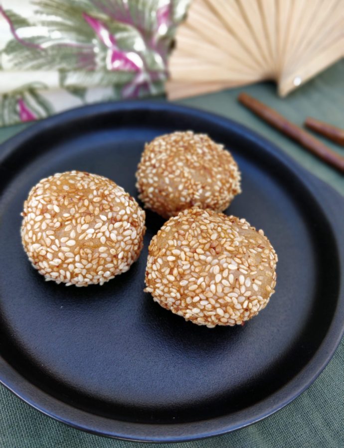 Jian Dui — Sesame Balls (煎堆)
