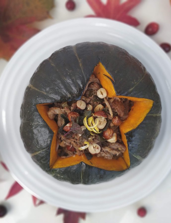 Cider-Braised Pork with Balsamic and Cranberries