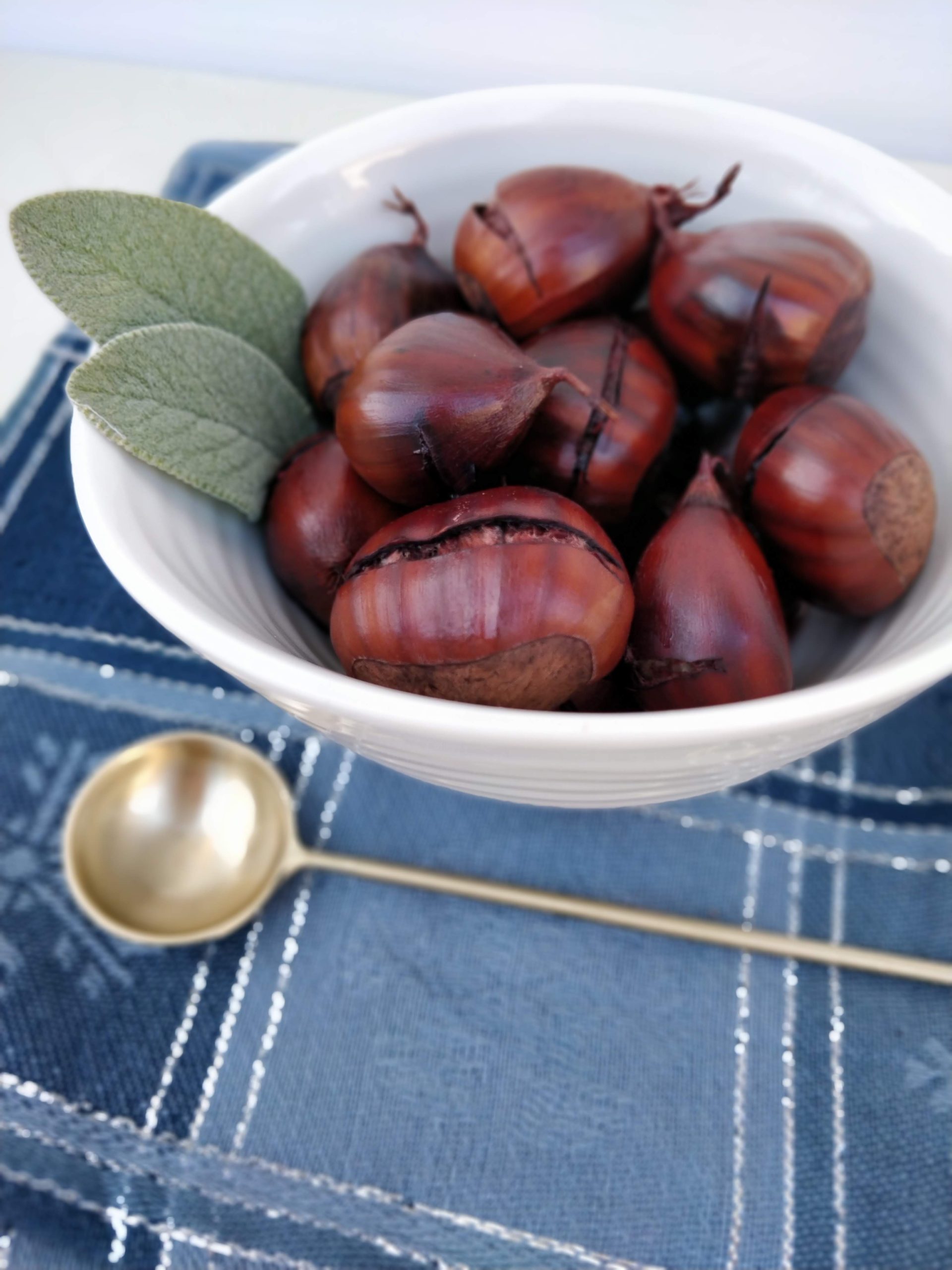 Red Wine-Braised Chestnuts